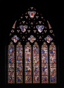 キリストの生涯、1850年（ステンドグラス） 作： Augustus Welby Northmore Pugin