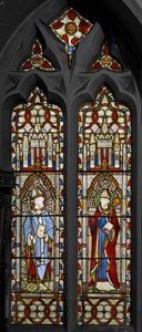 St. Boniface and St. Swithin、1852（ステンドグラス）