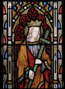 セントヘレン、詳細（ステンドグラス） 作： Augustus Welby Northmore Pugin
