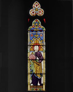 セントジョンザバプティスト、1847年（ステンドグラス） 作： Augustus Welby Northmore Pugin