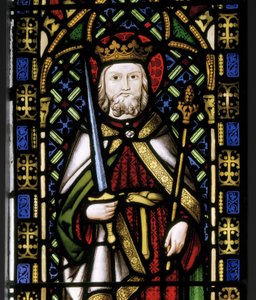 セントオズワルド、1846年（ステンドグラス） 作： Augustus Welby Northmore Pugin