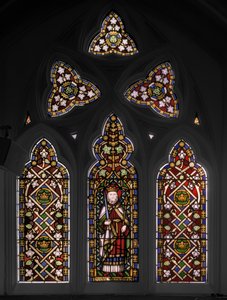 セントオズワルド、1846年（ステンドグラス） 作： Augustus Welby Northmore Pugin