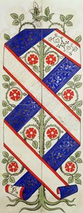 貴族院図書館の壁紙デザイン（紙と鉛筆） 作： Augustus Welby Northmore Pugin