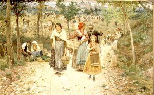 ビレッジフェットからの帰り道 作： Aurelio Tiratelli