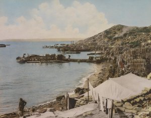 アンザックコーブ、ガリポリ、トルコ、1915 作： Australian Photographer