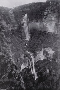 ニューサウスウェールズ州ウェントワース・フォールズ（モノクロ写真 作： Australian Photographer