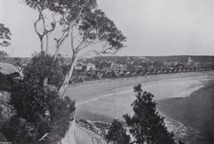 シドニー（NSW）：マンリービーチ（モノクロ写真 作： Australian Photographer
