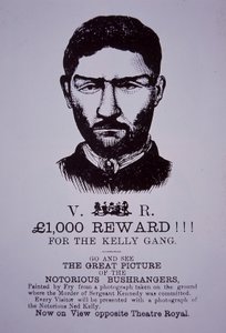ネッド・ケリー特典ポスター 作： Australian School