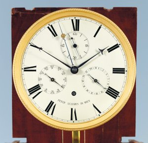 均時差と完全なカレンダーを備えた1か月のbodenstanduhr 作： Austrian School