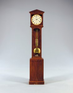 均時差と完全なカレンダーを備えた1か月のbodenstanduhr、1806