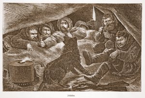 テントでの生活、1896 作： Austrian School
