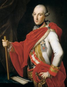 皇帝ヨーゼフ2世の肖像（油彩・キャンバス 作： Austrian School