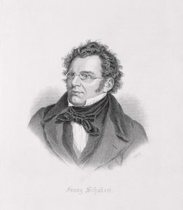 フランツ・シューベルト（1768-1827）の肖像 作： Austrian School