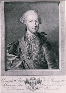 ジョセフ2世の肖像（1741-90）ドイツ王と神聖ローマ皇帝、1763年 作： Austrian School
