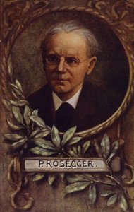 ピーター・ローズガーの肖像 作： Austrian School