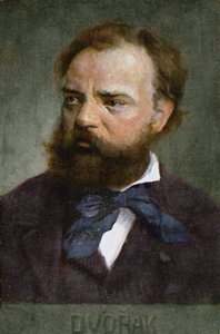 1914年以前のアントニン・ドヴォルザーク（1841-1904）を描いたポストカード