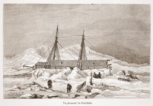 冬に身を包んだゲルマニア、1876 作： Austrian School