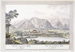 ホールインチロルの眺め、1779〜1792年 作： Austrian School