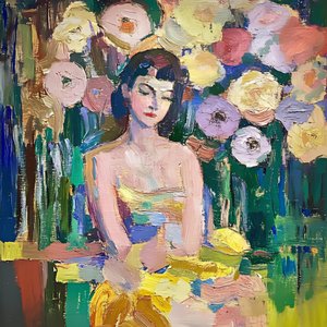 鮮やかな花の夢 作： 