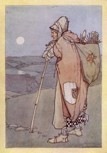 ジョン・キーツ：メグ・メリーリーズ（カラーリソ） 作： Averil Mary Burleigh