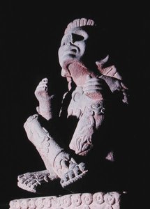 Xochipilli（217529も参照）、後期後古典期（1300-1521）（石材） 作： Aztec Aztec
