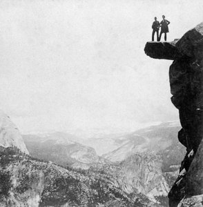 カリフォルニア州ヨセミテバレー、1894年。 作： B. W. Kilburn