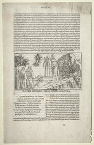 ベアトリスのビジョンを持つダンテとヴァージルc。 1481-1485。 作： Baccio Baldini