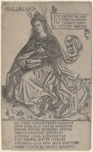 リビアのシビル、c。 14701480。 作： Baccio Baldini