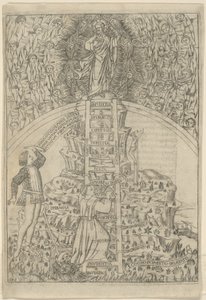 聖なる山、「聖なる山」よりフォリオ 3 (Monte Sancto di Dio) 作： Baccio Baldini