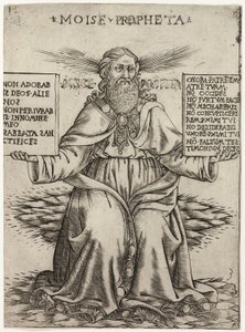 預言者モーセ 作： Baccio Baldini