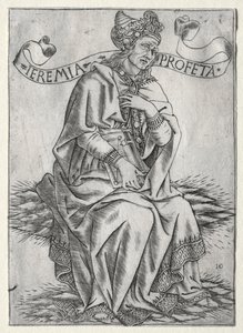 預言者：エレミヤ、c。 1470-75。 作： Baccio Baldini
