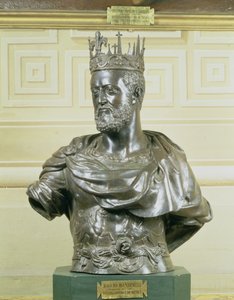 コジモIデメディチのポートレートバスト（1519-74）c.1557（ブロンズ）