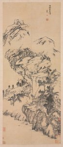GUオンスサツマイモ後の風景 作： Bada Shanren