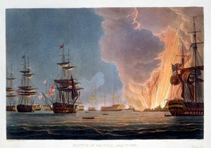 ナイルの戦い、1798 年 8 月 1 日 1816 年 作： Bailey