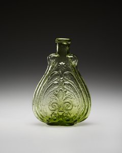 フラスコ、c。 1827-1832（非鉛ガラス）