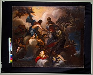 モデル（ペインティング） 作： Baldassare Franceschini
