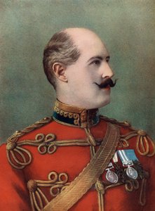 少将チャールズ WH ダグラス、指揮第 9 旅団、南アフリカ野戦部隊、1902 年。 作： Ball