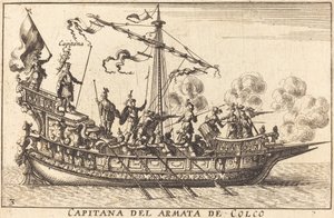 コルコ・アルマタの船長 作： Balthasar Moncornet after Remigio Cantagallina