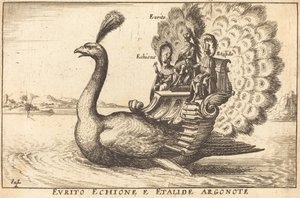 Evrytus Echione from Etalides the Argonaut より 作： Balthasar Moncornet after Remigio Cantagallina
