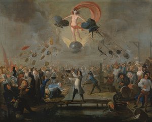 運命の寓意。 1730年頃 作： Balthasar Nebot