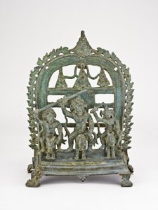 太陽神スーリヤの息子、レヴァンタ、10世紀頃（ブロンズ） 作： Bangladesh Rajshahi School