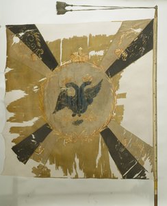 ライフガードリトフスキーリトアニア連隊の旗、1811年 作： Banners and Standards Flags