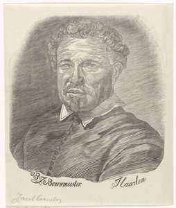 ヤコブ・コーネリスの肖像。 作： Barend Johannes Bouwmeester