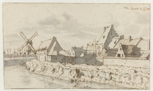 墓の眺め、北ブラバント 作： Barend Klotz (attributed to)