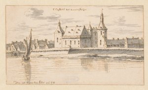 北ブラバント州、ラーベンシュタイン城の眺め 作： Barend Klotz (attributed to)
