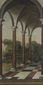 公園への列柱 作： Barent Fabritius (attributed to)