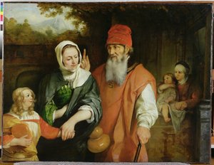 ハガルの解雇 作： Barent Fabritius