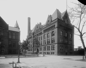 米国イリノイ州シカゴ、アーマー研究所、1892年頃（モノクロ写真