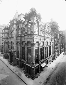 1900年頃、米国イリノイ州シカゴ、シカゴ貿易委員会（モノクロ写真
