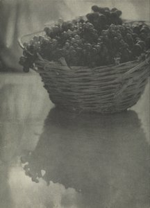 ブドウのある静物 作： Baron Adolf De Meyer